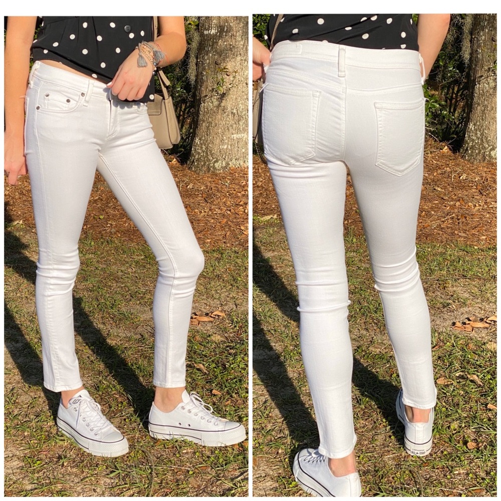 Rag and Bone White Jeans